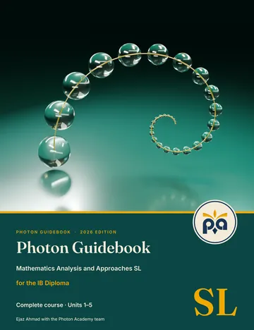 Cover of Photon Guidebook: IB Maths AA SL